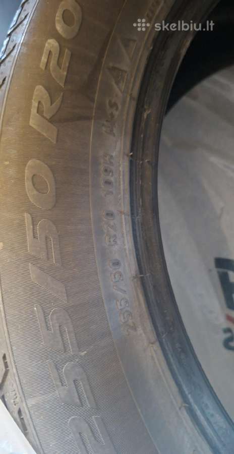 255 50 r20 Pirelli padangos Žieminės. - nuotraukos Nr. 6