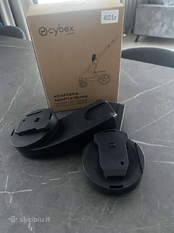 Cybex automobilinės kėdutės adapteriai - nuotraukos Nr. 2