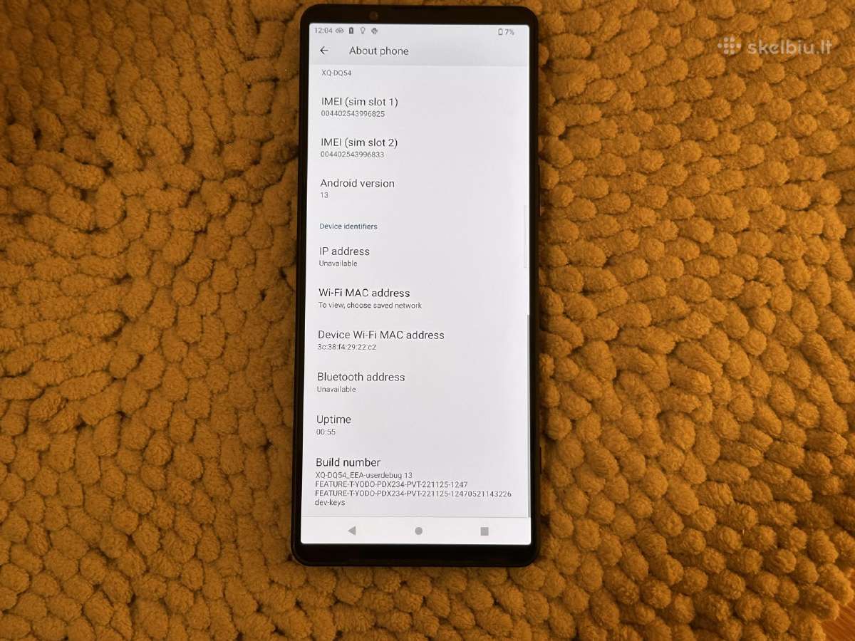 Sony Xperia 1 V Xq-dq54 256gb - nuotraukos Nr. 6