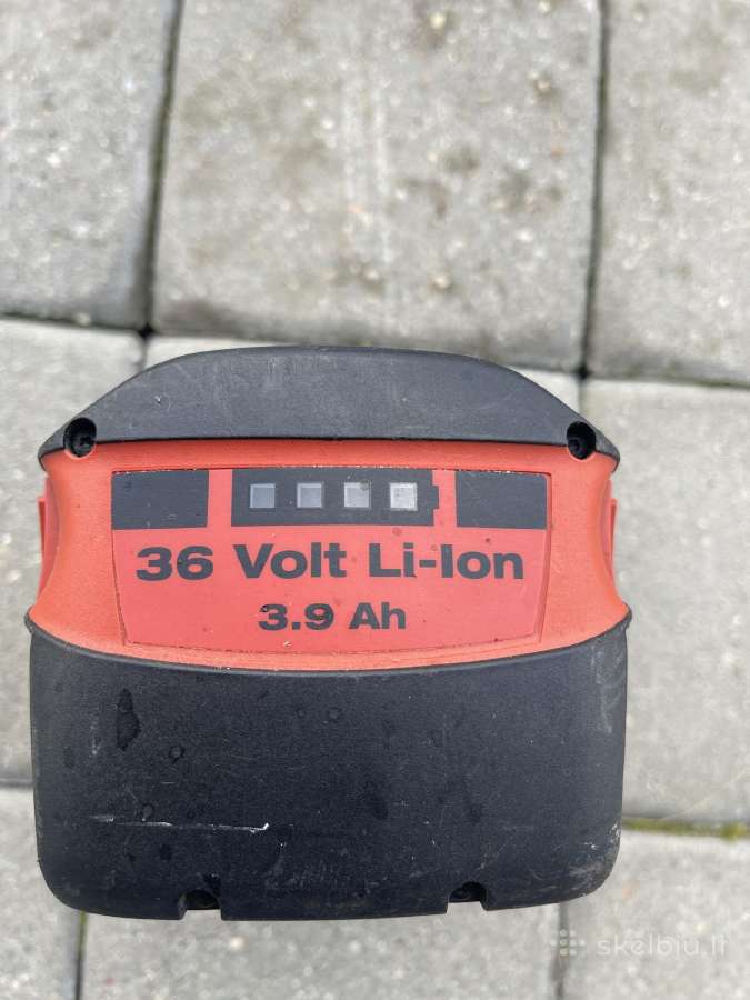 Hilti suktukai ir baterijos - nuotraukos Nr. 6