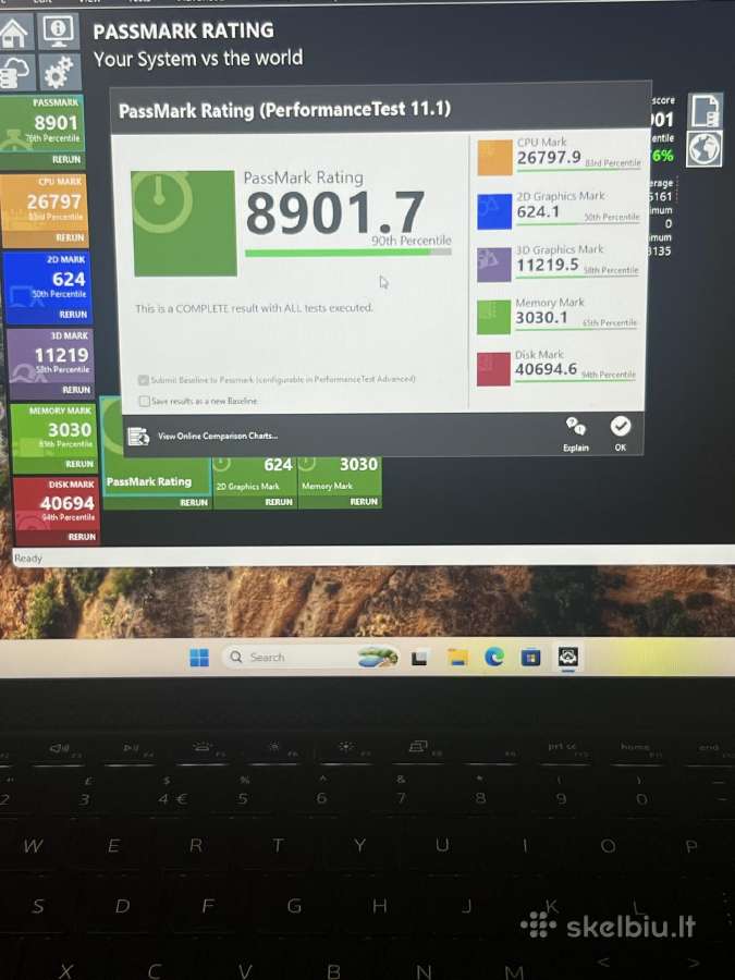 Dell Precision 5570 i7 Rtx - nuotraukos Nr. 12