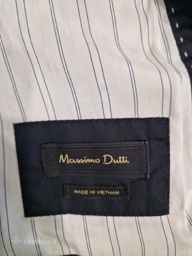 Stilingas Massimo Dutti dygsniuotas švarkelis - nuotraukos Nr. 2