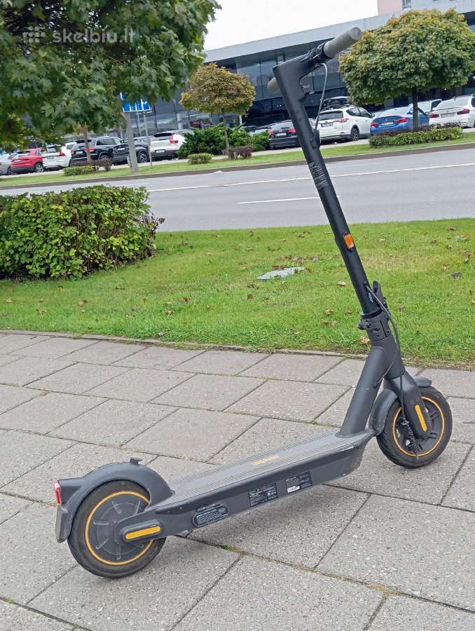 Su dokumentais Ninebot max G30 38km/h važiuoja - nuotraukos Nr. 7