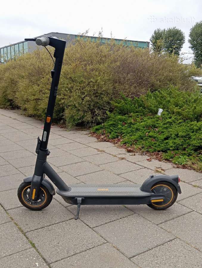Su dokumentais Ninebot max G30 38km/h važiuoja - nuotraukos Nr. 11