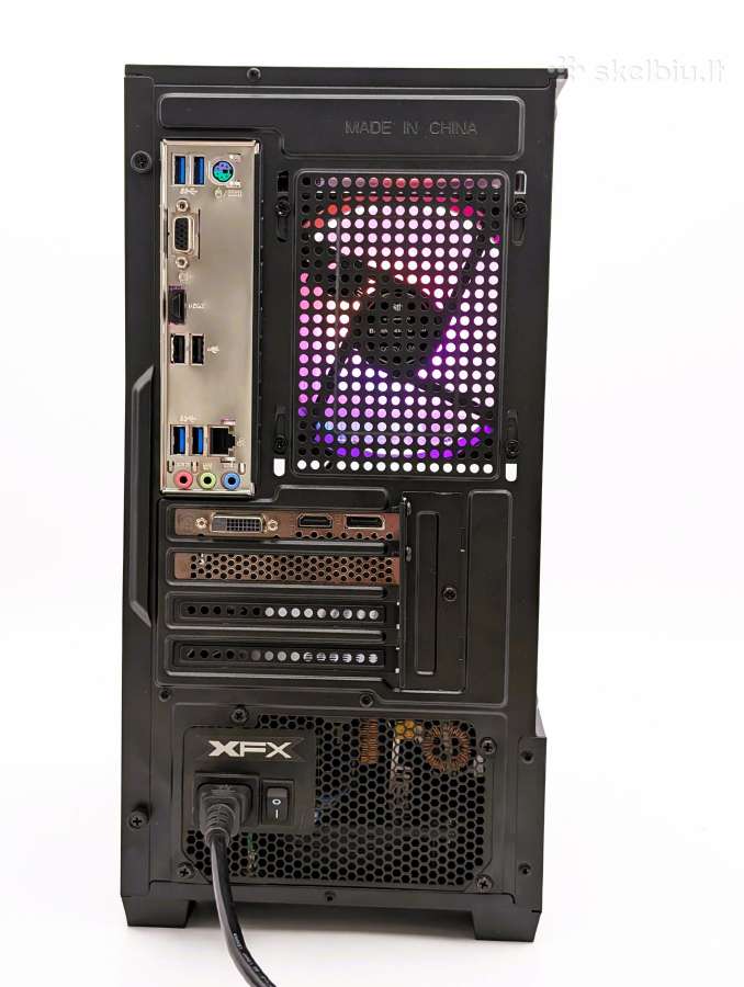 Gaming Pc Ryzen 5 3600 16gb 256gb Rtx 3050 6g - nuotraukos Nr. 8