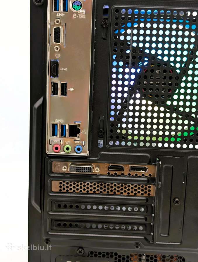 Gaming Pc Ryzen 5 3600 16gb 256gb Rtx 3050 6g - nuotraukos Nr. 9