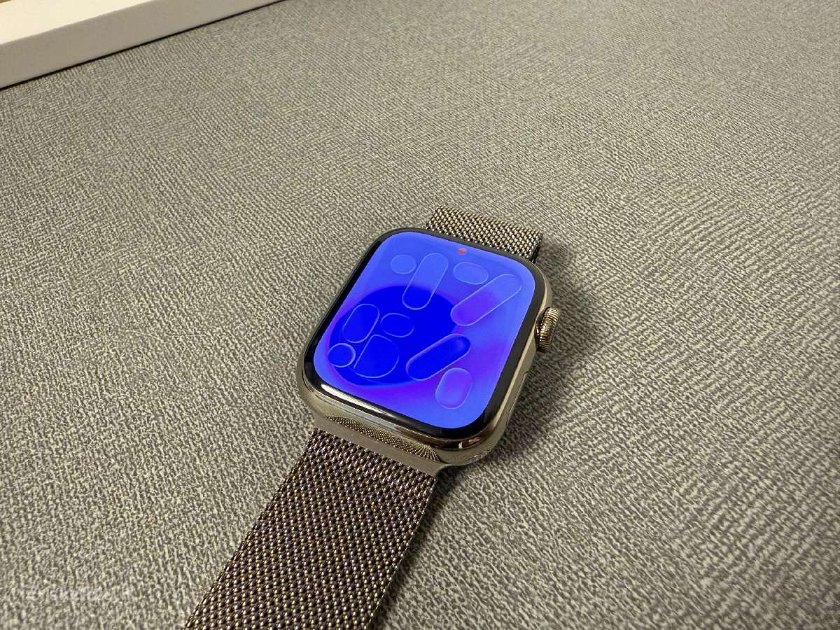 Apple Watch 7 Stainless Gold - nuotraukos Nr. 2