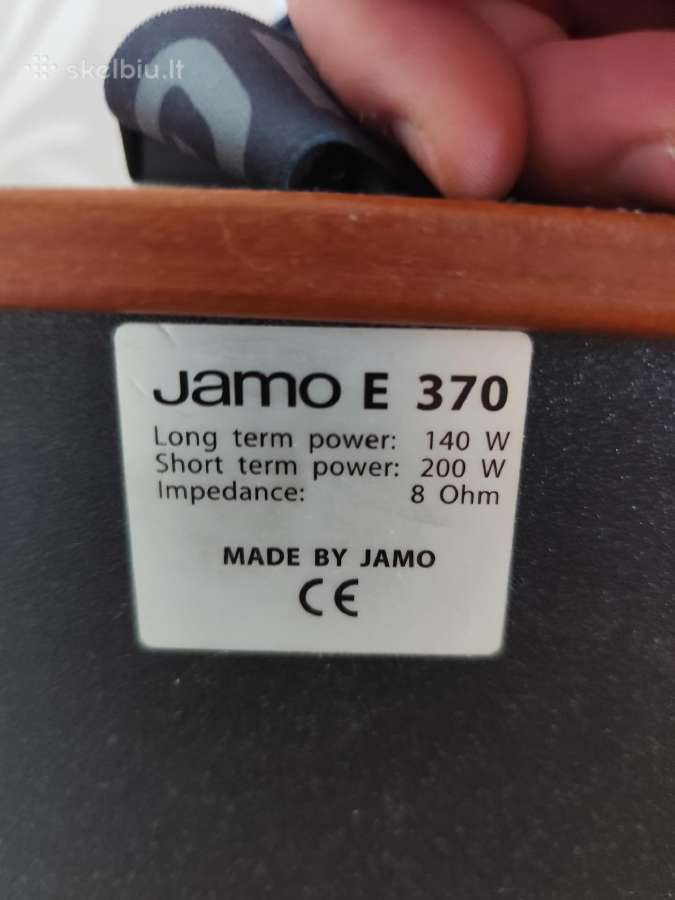 Jamo E 370 koloneles - nuotraukos Nr. 5