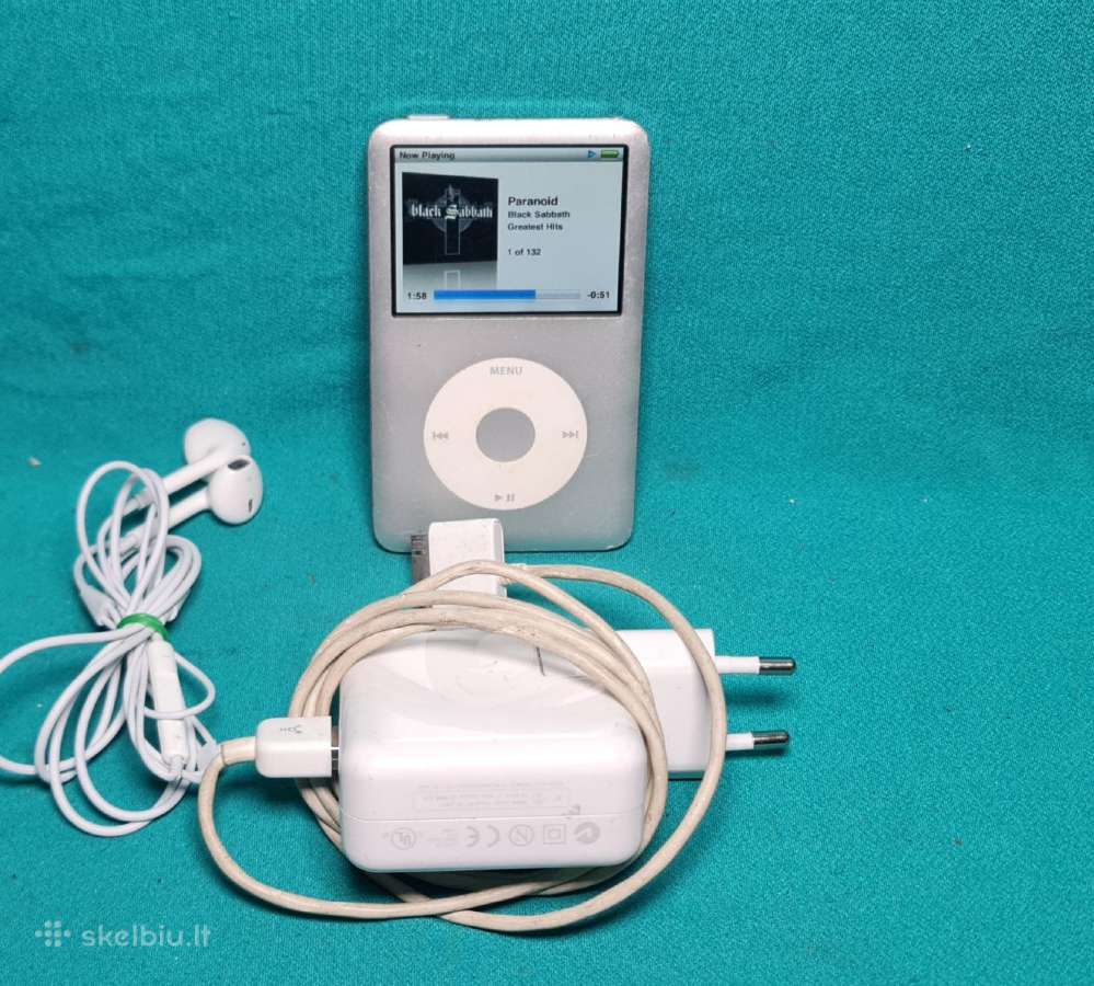iPod classic 6gen 80gb - nuotraukos Nr. 5