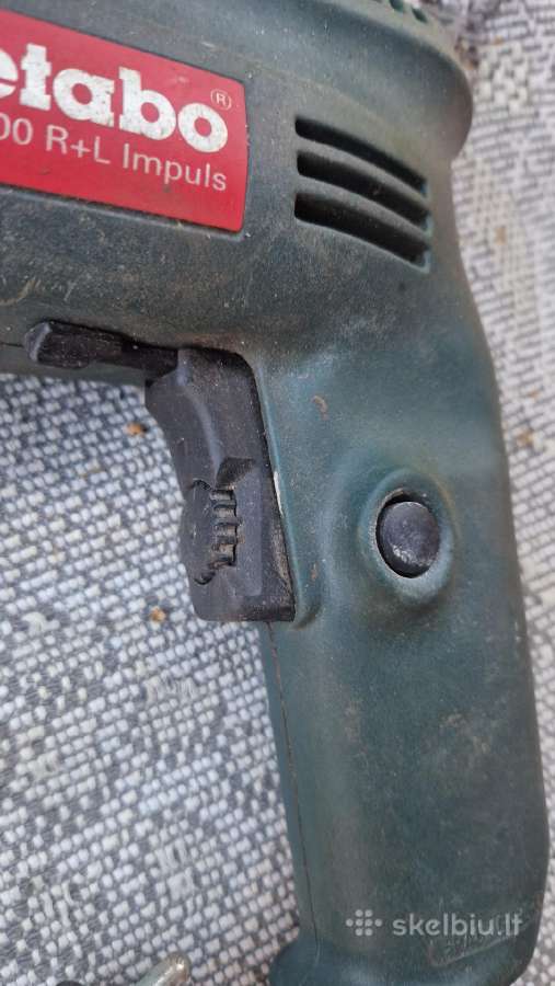 Metabo SB 600 gręžtuvas - nuotraukos Nr. 5