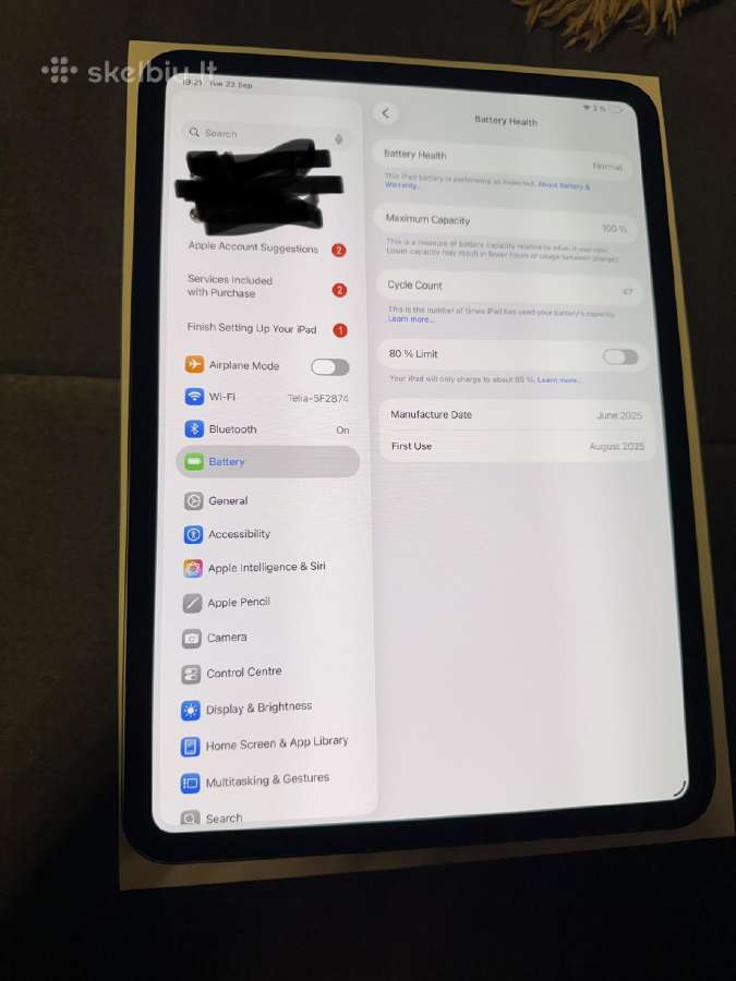 iPad Pro 11" M4 Wi-fi 256gb Space Black - nuotraukos Nr. 4