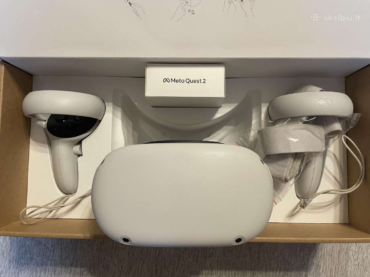 Parduodamas puikios būklės Meta Quest 2 (128gb) Vr - nuotraukos Nr. 4