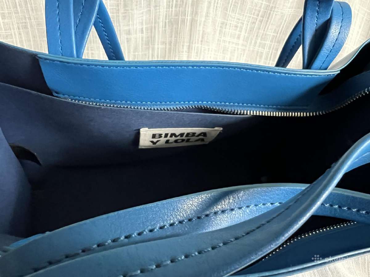 Bimba y Lola Blue Large Shopper Tote - nuotraukos Nr. 7