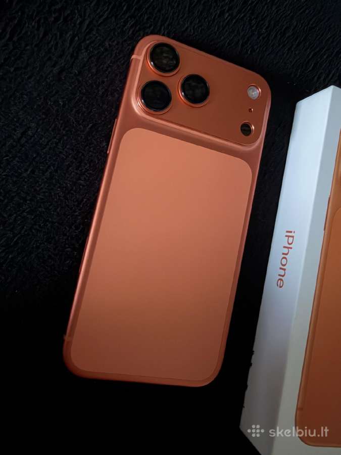 iPhone 17 Pro Max 256 GB – oranžinis - nuotraukos Nr. 2