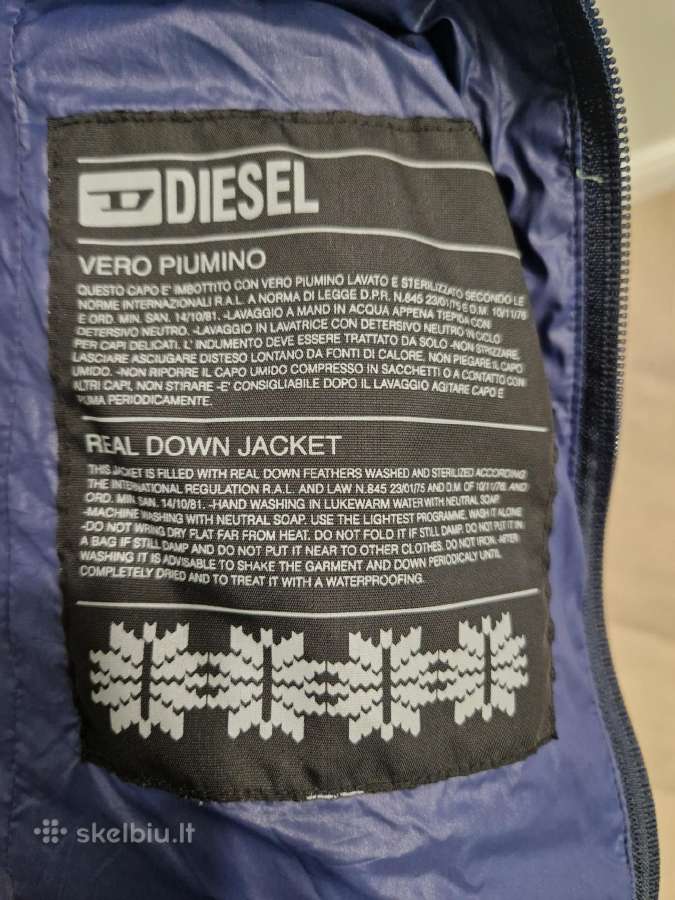 Diesel pūkinė striukė - nuotraukos Nr. 6