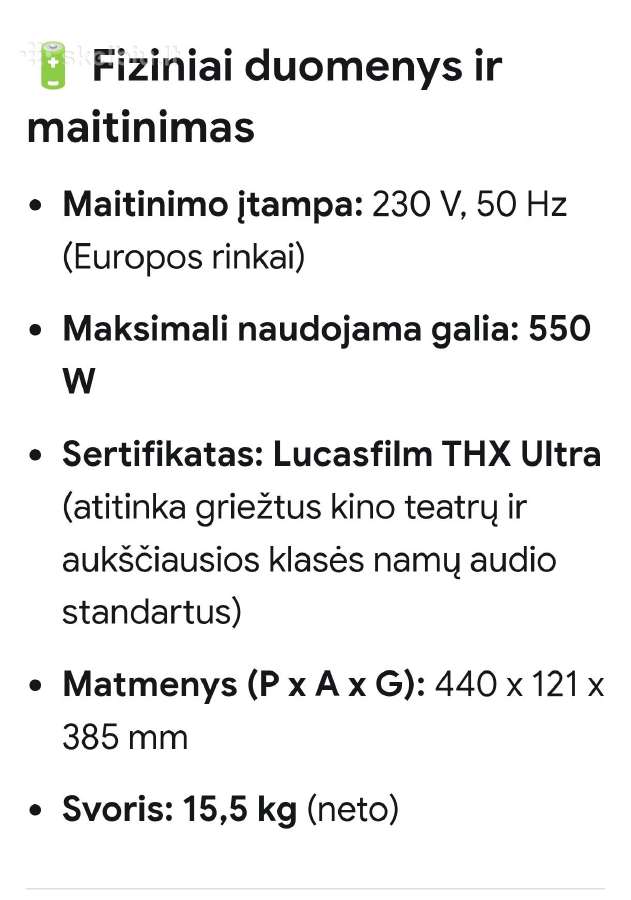 Rotel Rb-991 galios stiprintuvas - nuotraukos Nr. 13