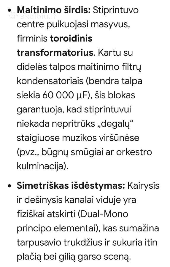 Rotel Rb-991 galios stiprintuvas - nuotraukos Nr. 16