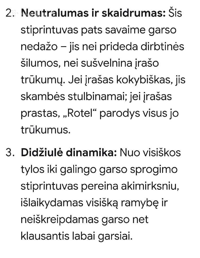 Rotel Rb-991 galios stiprintuvas - nuotraukos Nr. 18