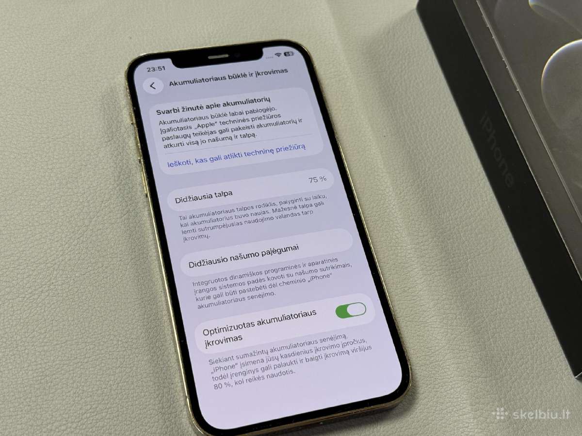 iPhone 12 pro geros būklės - nuotraukos Nr. 6