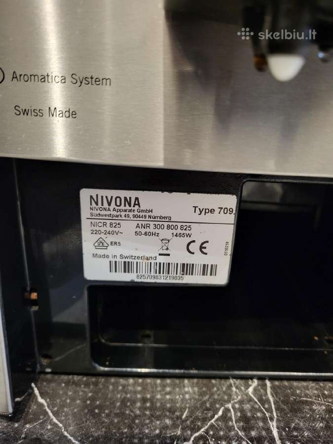 Nivona Nicr 825 - nuotraukos Nr. 7