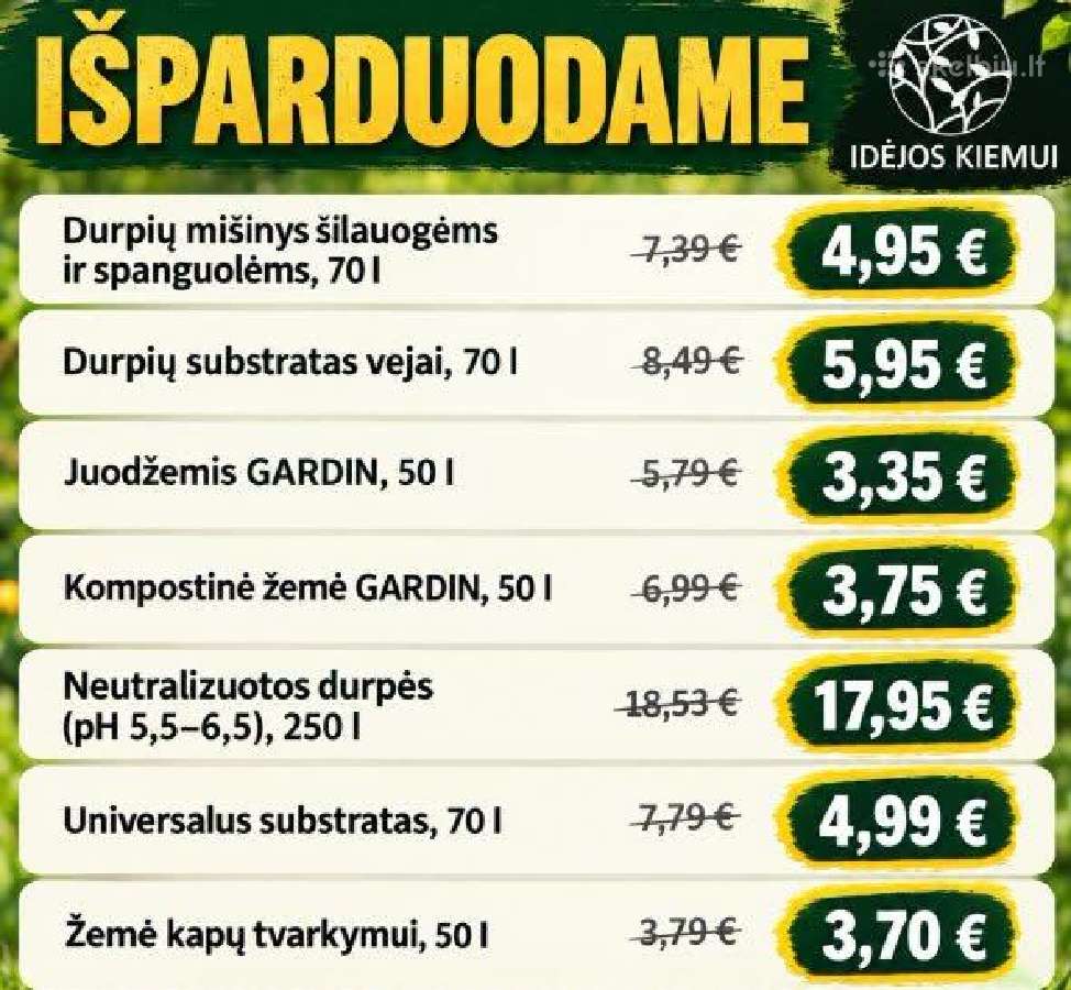 Žemės, Durpės, Substratai - Išparduodame - nuotraukos Nr. 2