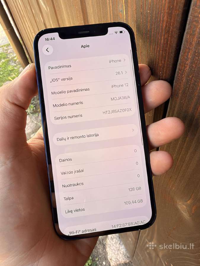 iPhone 12 Nauja Baterija Puiki buklė - nuotraukos Nr. 6