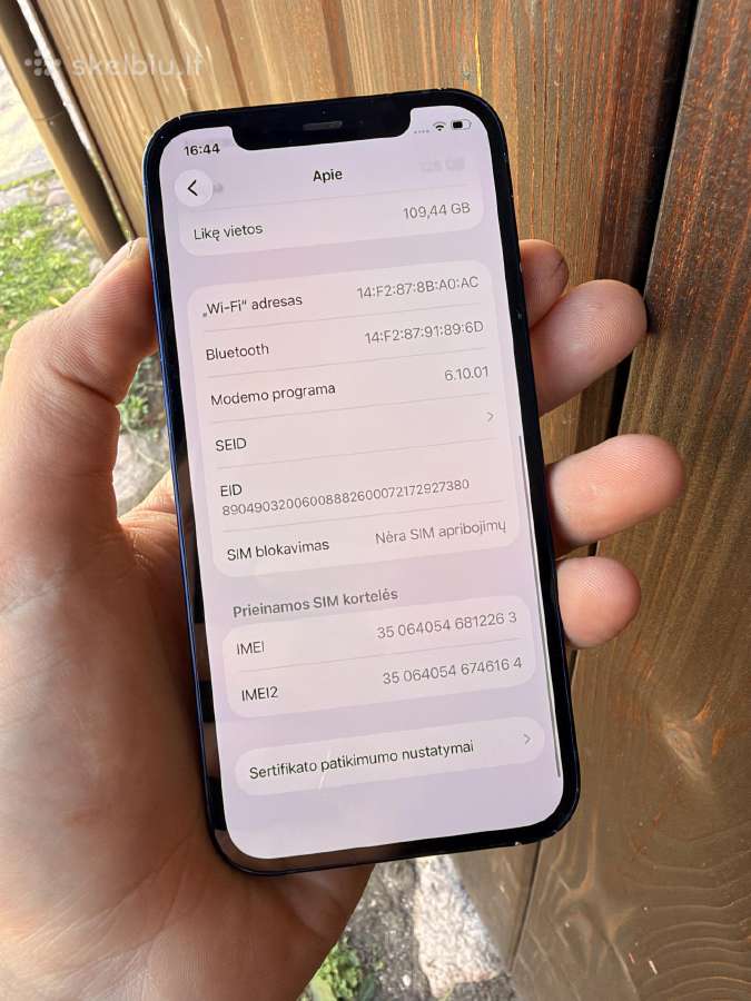iPhone 12 Nauja Baterija Puiki buklė - nuotraukos Nr. 7