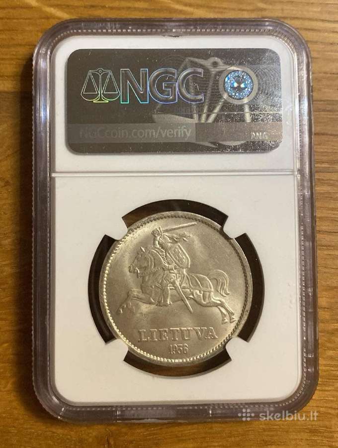 1936m. 10 Litu-vytautas -Ngc Ms 64- - nuotraukos Nr. 2