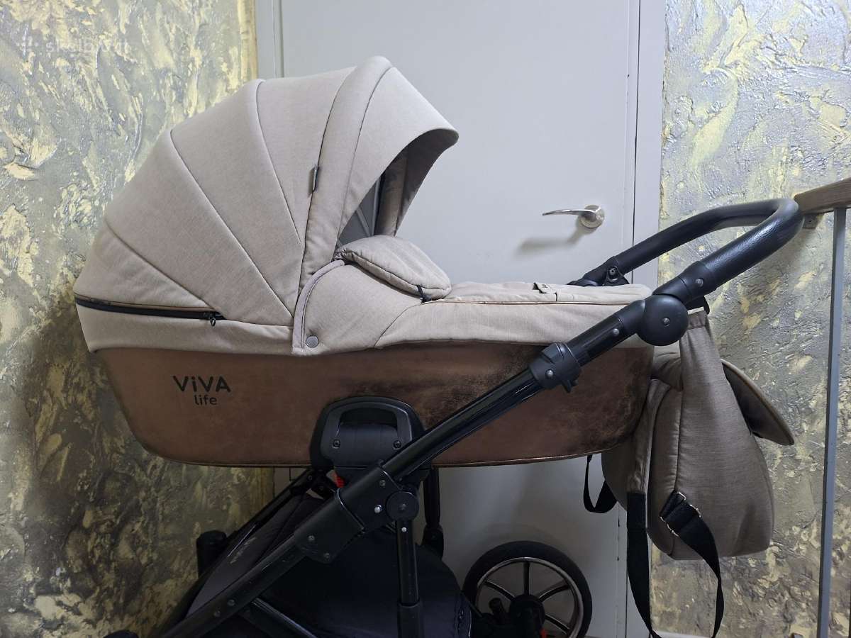 Vežimėlis 3 in 1 su baze autokėdutei - nuotraukos Nr. 2