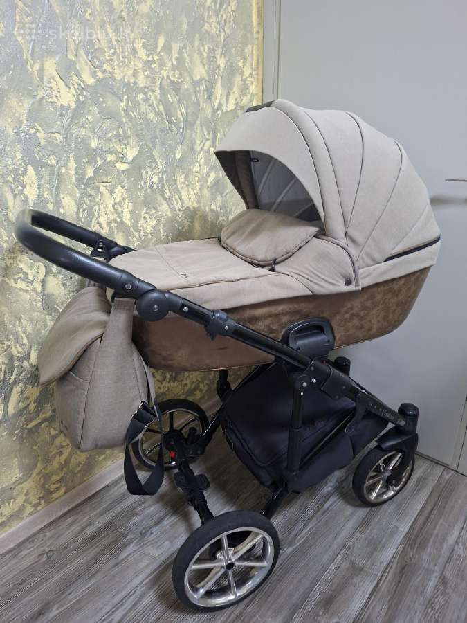 Vežimėlis 3 in 1 su baze autokėdutei - nuotraukos Nr. 3