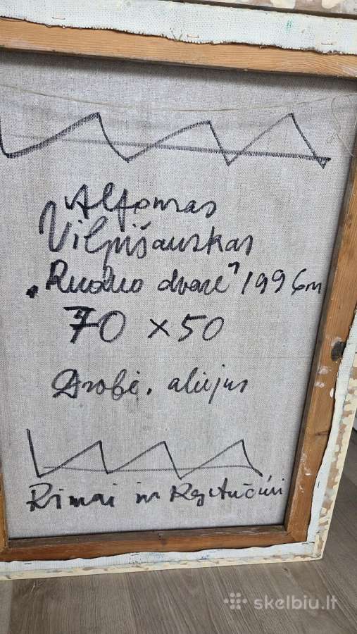 Alfonso Vilpišausko 1996m. paveikslas - nuotraukos Nr. 6