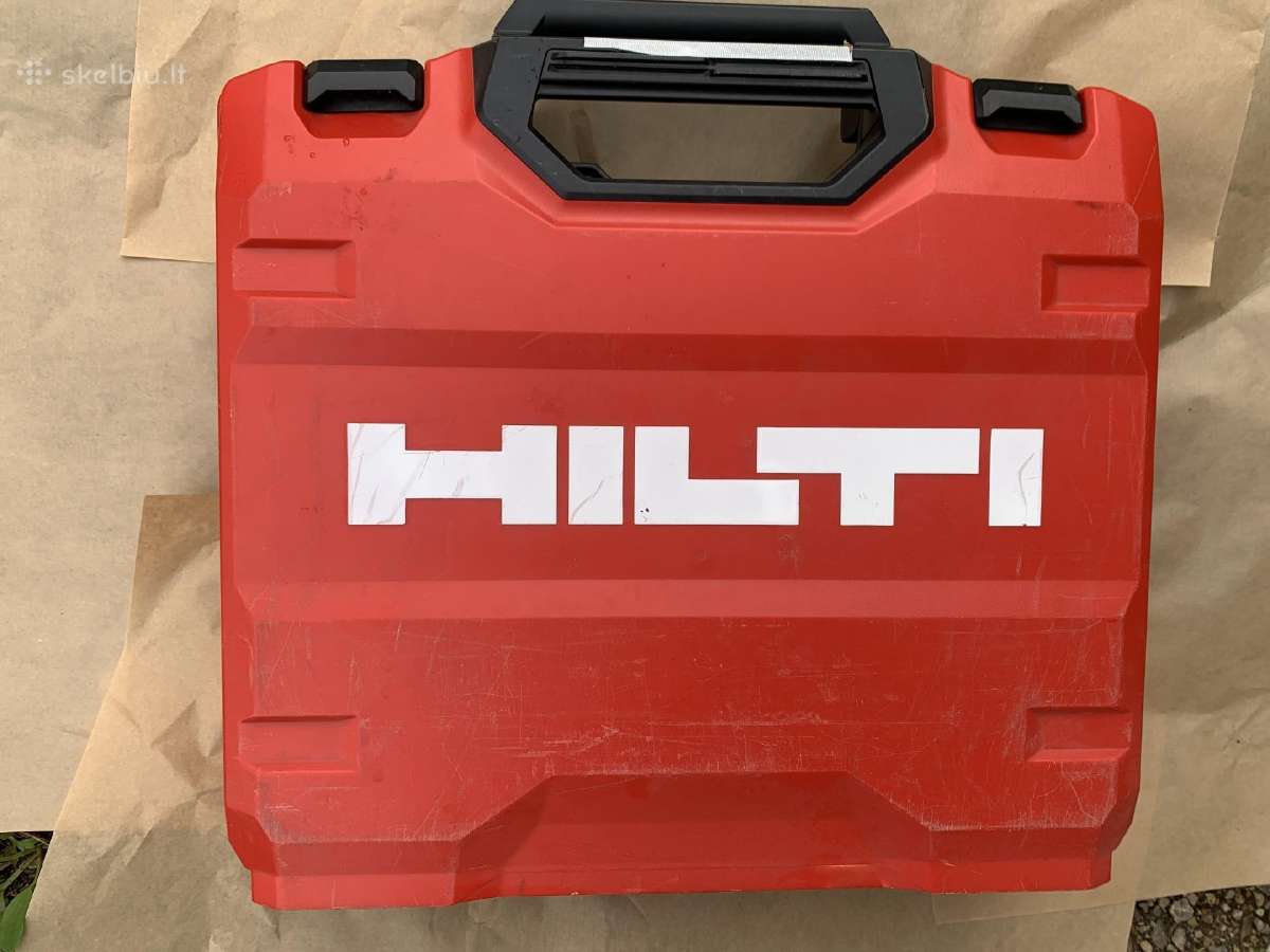 Hilti suktukas, akumuliatoriai, įkrovikliai - nuotraukos Nr. 3
