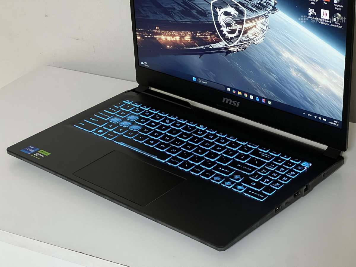 Parduodamas Msi Cyborg su Rtx 4060, I7-12k, 144hz. - nuotraukos Nr. 4