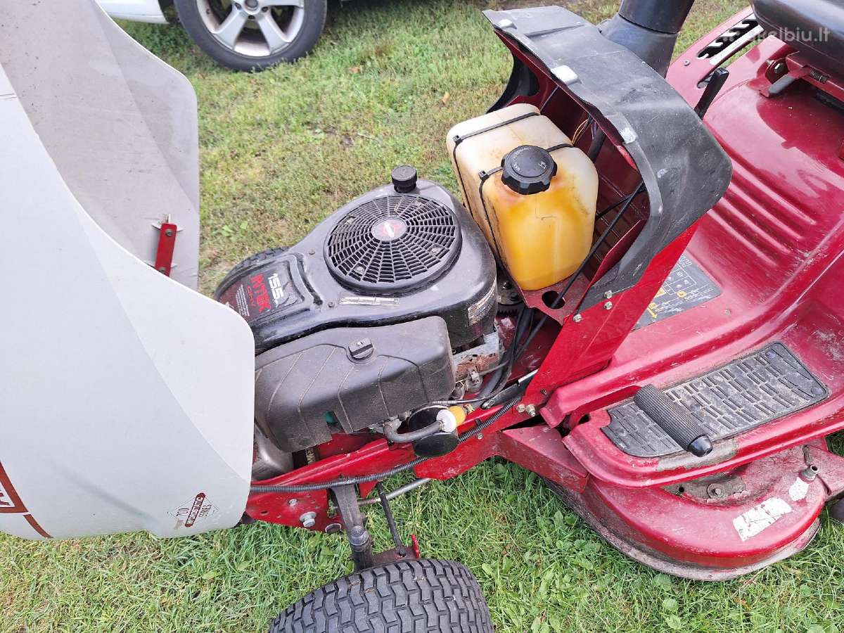 Mtd 2010m 705 Glh15.5hp Sodo traktoriukas - nuotraukos Nr. 4