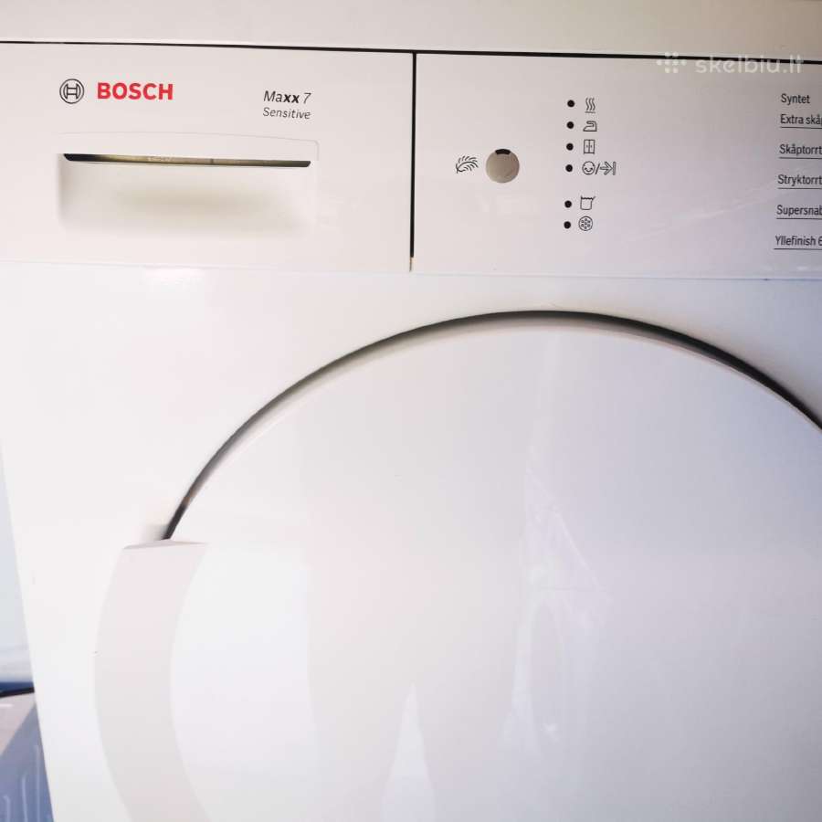 Rūbų džiovyklė Bosch A+ Klasės 6mėn garantija - nuotraukos Nr. 3