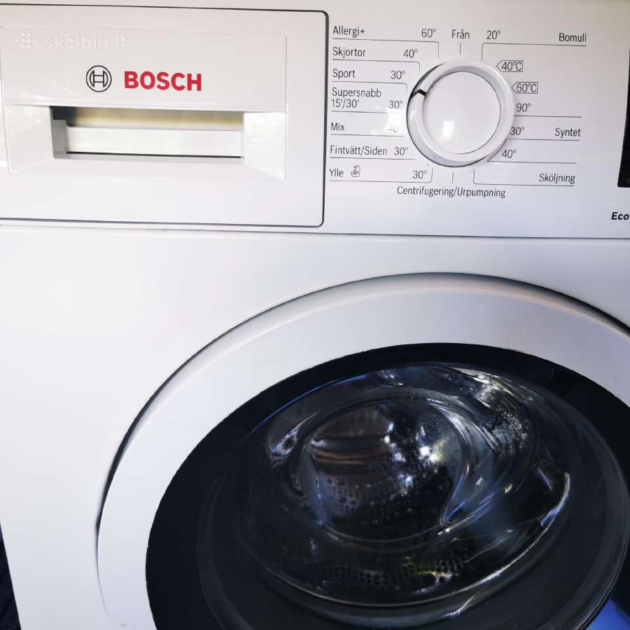 Skalbimo mašina Bosch 8kg 6mėn garantija - nuotraukos Nr. 3