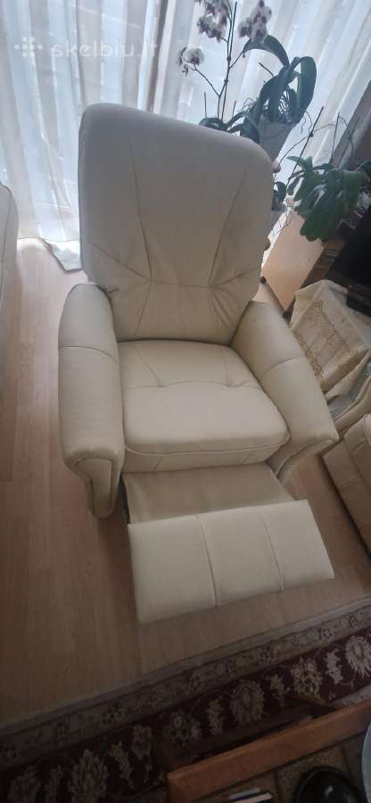 Eko odos sofa-lova + 2 foteliai - nuotraukos Nr. 5