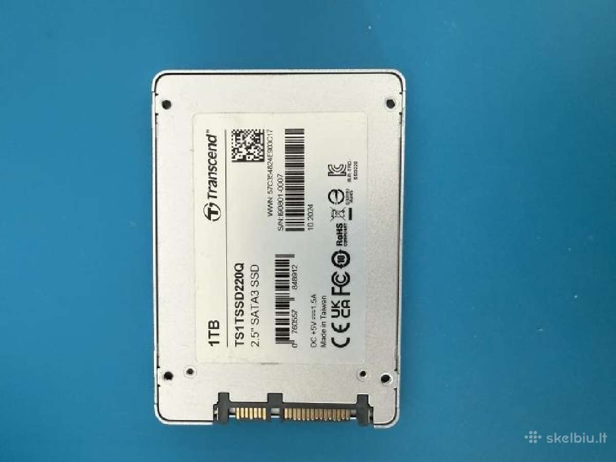 Naudoti Sata SSD diskai 480 GB–1 TB, įvairūs model - nuotraukos Nr. 9