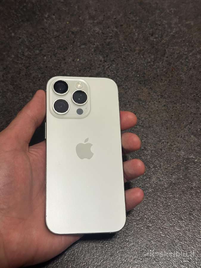 iPhone 16 Pro 128gb baterija 90 proc - nuotraukos Nr. 2
