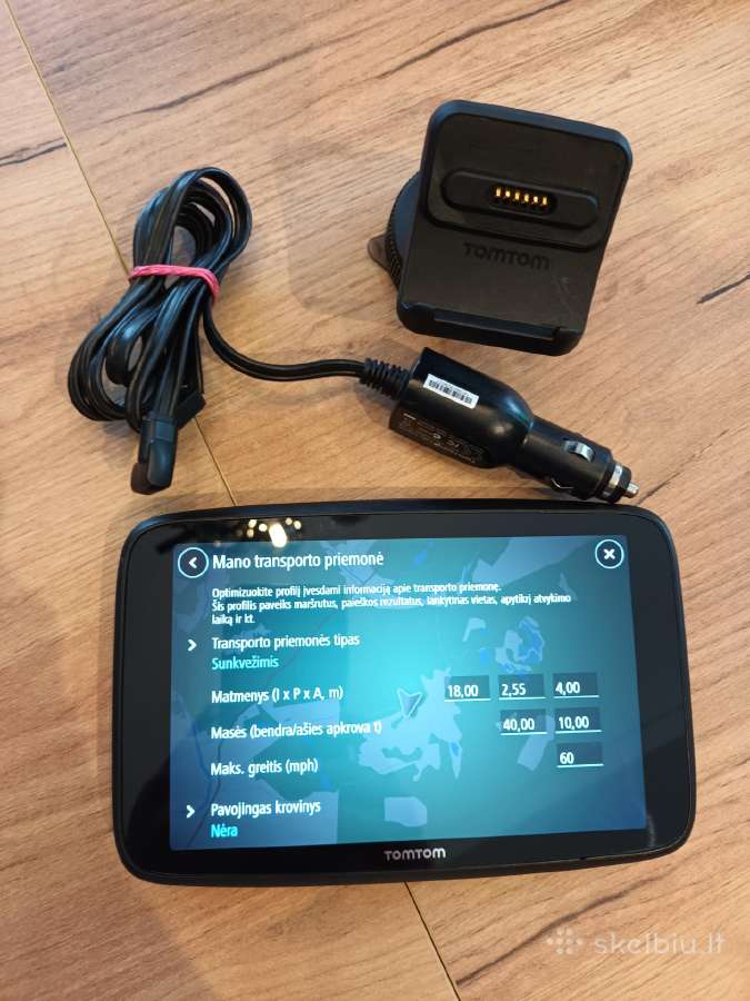 Tomtom Go Expert 7 sunkvežimių navigacija - nuotraukos Nr. 3