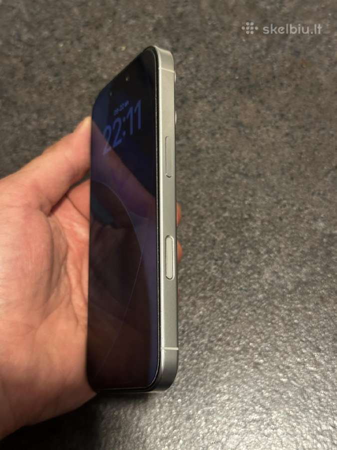 iPhone 16 Pro 128gb baterija 90 proc - nuotraukos Nr. 4
