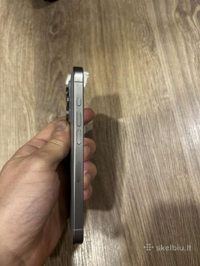 iPhone 15 pro 128gb tvarkingas - nuotraukos Nr. 2
