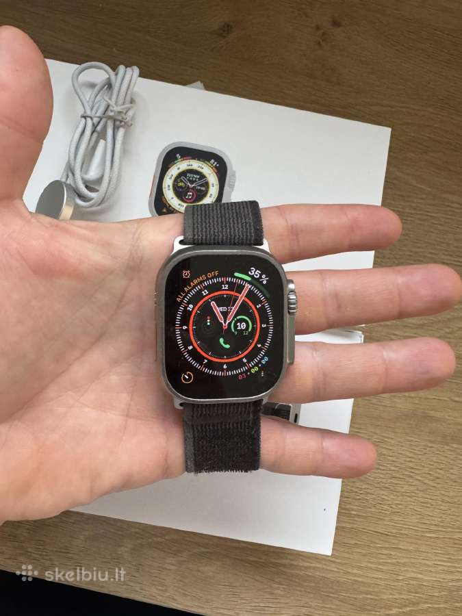Apple Watch Ultra. Battery Health 100% - nuotraukos Nr. 3