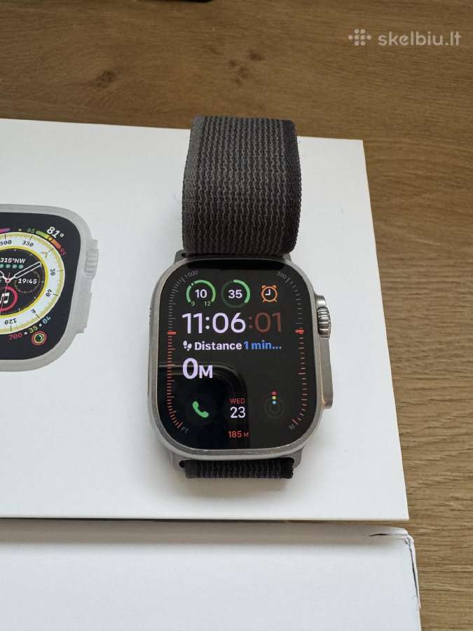Apple Watch Ultra. Battery Health 100% - nuotraukos Nr. 4