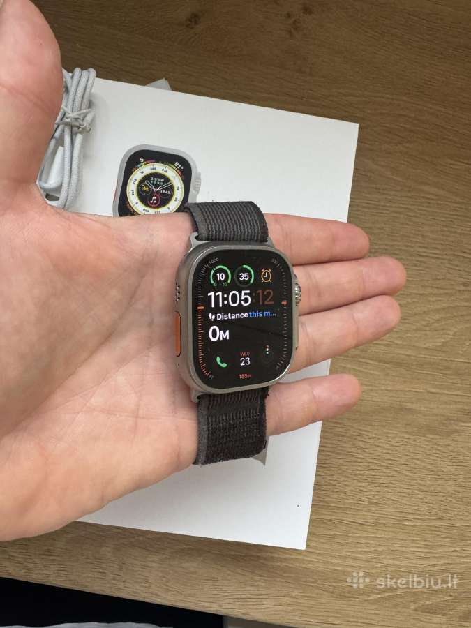 Apple Watch Ultra. Battery Health 100% - nuotraukos Nr. 6