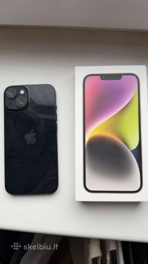 iPhone 14 128gb Black - nuotraukos Nr. 3