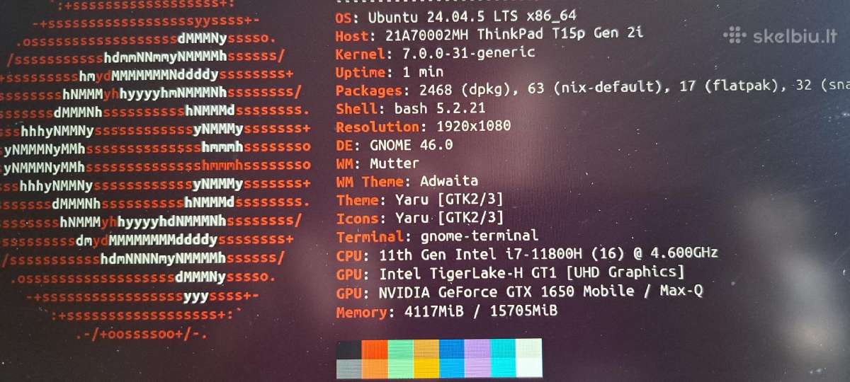 Lenovo T15p G2 - nuotraukos Nr. 3