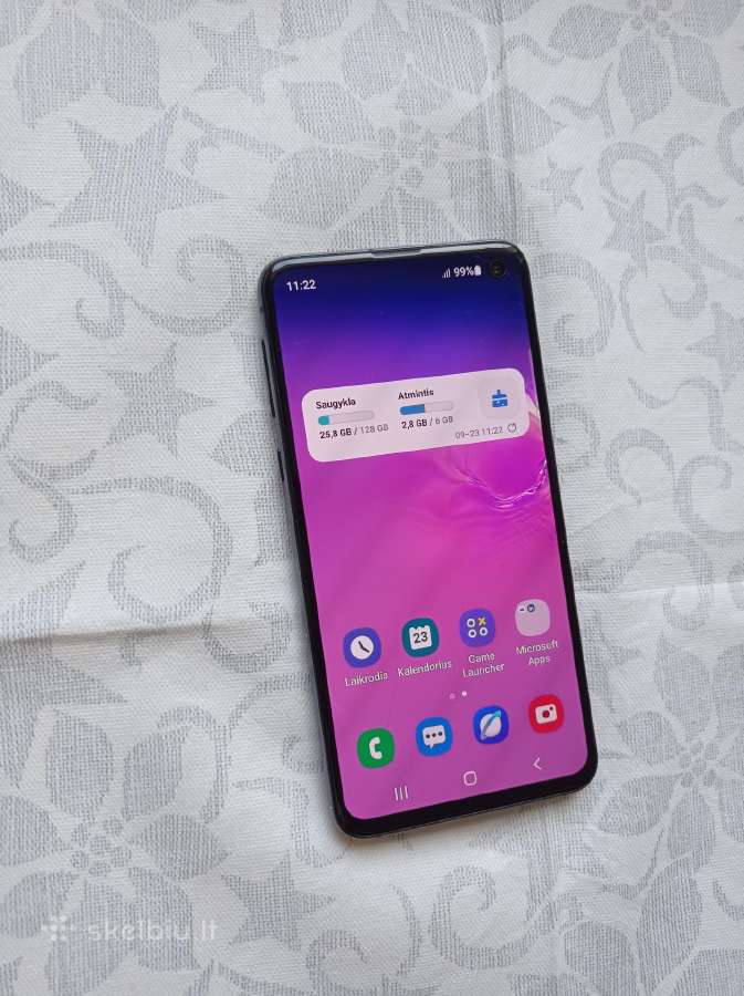 Samsung s10e, geros būklės - nuotraukos Nr. 4