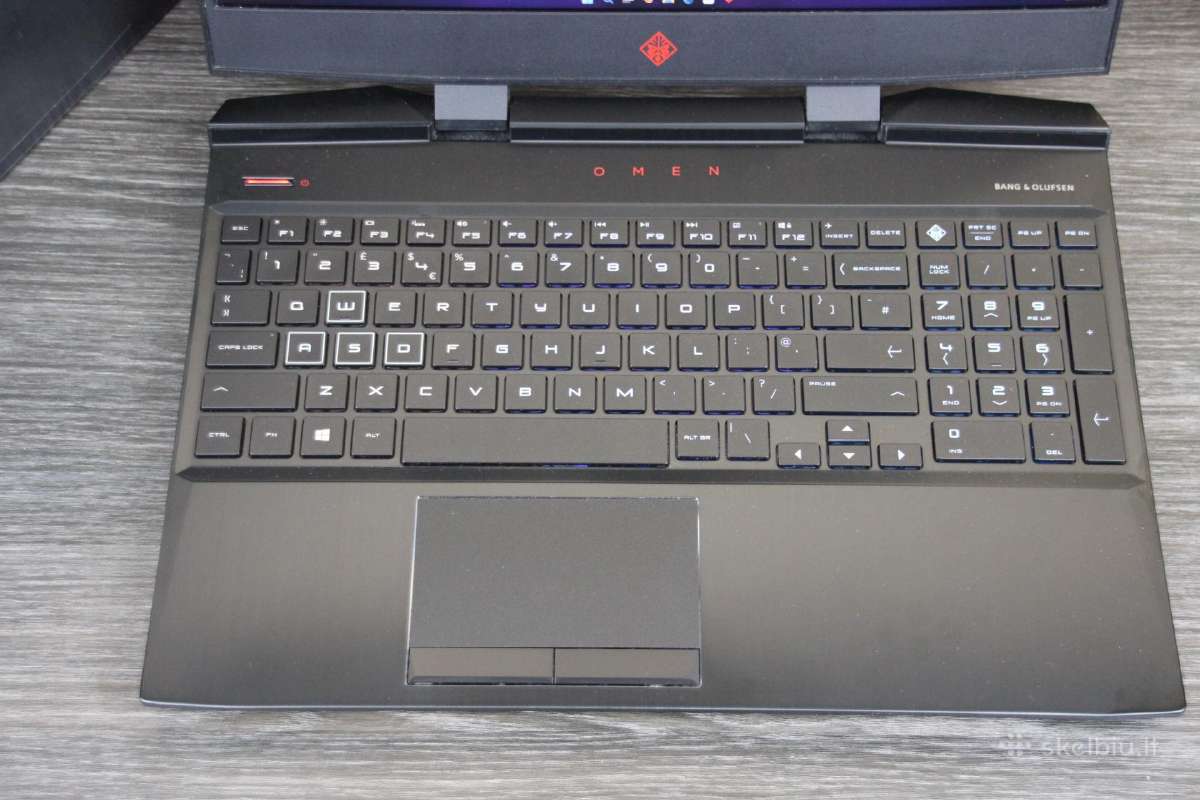 Hp Omen 15,6 Fhd Gtx 6gb 16/32gb SSD+HDD Rgb - nuotraukos Nr. 2