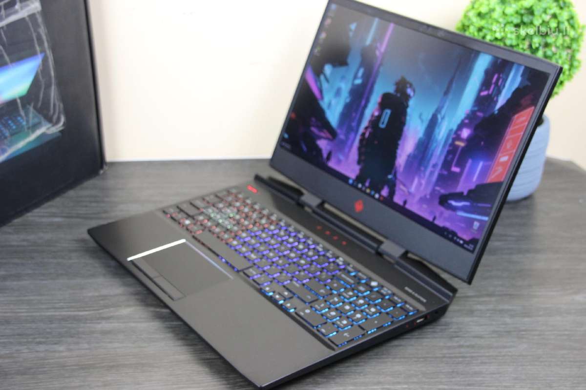 Hp Omen 15,6 Fhd Gtx 6gb 16/32gb SSD+HDD Rgb - nuotraukos Nr. 3